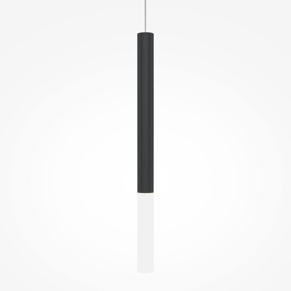 LED Hängeleuchte Aluminium Ø 3 cm H: max. 345 cm rund