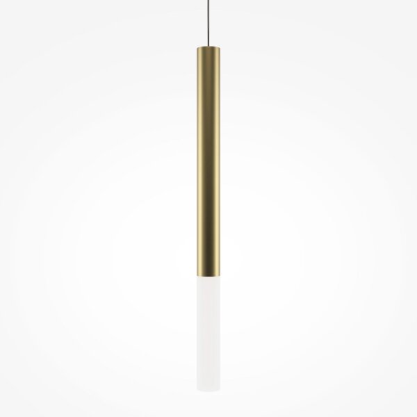 LED Hängeleuchte Aluminium rund D: 3 cm H: max. 345 cm