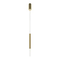 LED Hängeleuchte Aluminium rund D: 3 cm H: max. 345 cm