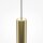 LED Hängeleuchte Aluminium rund D: 3 cm H: max. 345 cm