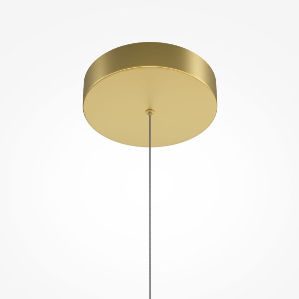 Suspension LED aluminium H : max. 312 cm en or SIRI