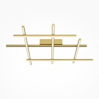 LED Deckenlampe Aluminium in Gold 3000 K warmweiß SIRI