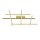 LED Deckenlampe Aluminium in Gold 3000 K warmweiß SIRI