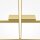 LED Deckenlampe Aluminium in Gold 3000 K warmweiß SIRI