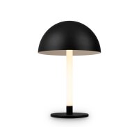 LED Tischleuchte Metall Aluminium D: 30 cm 45 cm rund