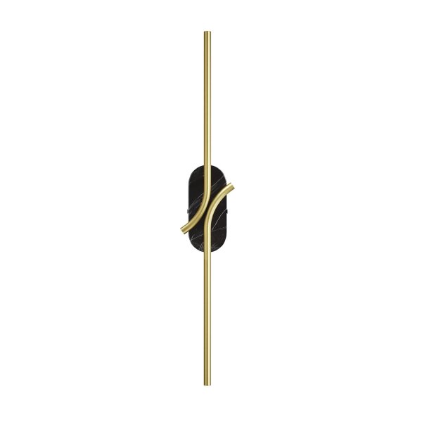 LED Wandleuchte Metall H: 63 cm länglich 170 lm Modern