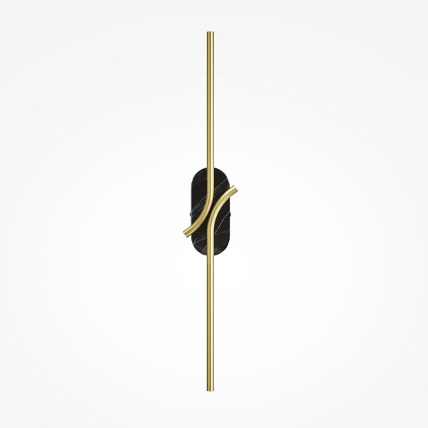 LED Wandleuchte Metall H: 63 cm länglich 170 lm Modern