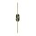 LED Wandleuchte Metall H: 63 cm länglich 170 lm Modern