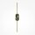 LED Wandleuchte Metall H: 63 cm länglich 170 lm Modern