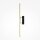 LED Wandleuchte Metall H: 63 cm länglich 170 lm Modern