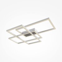 Deckenlampe Metall LED Weiß Farbwechsel 3000-4000 K