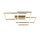 LED Deckenleuchte Metall in Gold 4300 lm Modern TANJA