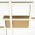 LED Deckenleuchte Metall in Gold 4300 lm Modern TANJA