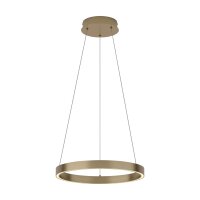 LED Kronleuchter Aluminium &Oslash; 40 cm rund H: max. 120 cm