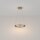 LED Kronleuchter Aluminium Ø 40 cm rund H: max. 120 cm