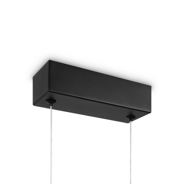 LED Hängelampe Aluminium Metall H: max. 204 cm länglich