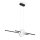 LED Hängelampe Aluminium Metall H: max. 204 cm länglich