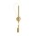 Wandlampe LED Aluminium H: 84,4 cm in Gold Weiß 600 lm
