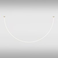 LED Pendelleuchte Aluminium in Gold Weiß 2200 lm...
