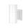 Applique extérieure aluminium verre hauteur 14,4 cm IP54 blanc