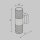 Applique extérieure aluminium verre Up Down hauteur 19 cm IP54