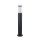 Borne déclairage aluminium E27 IP54 hauteur 79,6 cm noir