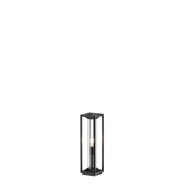 Pollerleuchte Aluminium 50 cm hoch IP54 Graphit E27