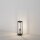 Pollerleuchte Aluminium 50 cm hoch IP54 Graphit E27