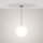 Außenlampe rund Ø 30 cm H: max. 150 cm IP54 Grau Weiß