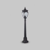 Wegeleuchte Aluminium Glas 113 cm IP44 in Bronze antik