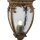 Lampadaire extérieur aluminium verre hauteur 113 cm IP44 E27