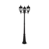 Candélabre en aluminium verre 239 cm IP44 en...