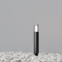 Borne déclairage aluminium verre G9 IP54 hauteur...