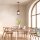 Suspension extérieure aluminium verre E27 IP44 Marron TIMO