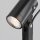 Lampe dextérieur aluminium verre GU10 IP65 hauteur 60 cm noir