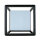 Sockelleuchte Aluminium E27 IP65 25,5 cm Graphit eckig