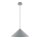 Hängelampe Metall E27 Ø 35 cm rund H: max. 318 cm Grau