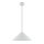 Hängelampe Metall rund Ø 35 cm H: max. 318 cm Weiß E27