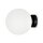 Spiegelleuchte Glas Metall E14 D: 15 cm rund Modern