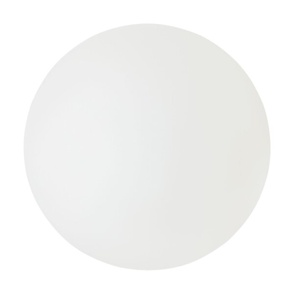 Lampe de miroir métal verre Ø 20 cm en or blanc E14