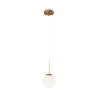 Lampe à suspendre métal verre E14 D : 15 cm...