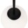 Lampe à suspendre métal verre Ø 20 cm rond H : max. 222,5 cm