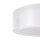 Deckenlampe Metall Stoff E27 rund D: 52 cm Weiß Modern