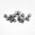 Deckenlampe Metall Glas G9 75 cm breit Chrom Rauchgrau