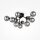Lampe de plafond métal verre fumé L : 60 cm noir G9 Moderne