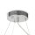 Suspension métal verre fumé G9 L : 67 cm Abat-jour sphérique
