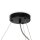 Lampe à suspendre métal verre fumé G9 69 cm large abat-jour sphérique