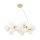 Suspension métal verre G9 L : 69 cm H : max. 135,4 cm