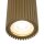 Applique murale aluminium GU10 H : 23 cm Up Down en or IRENE