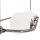 Pendelleuchte Metall Glas E14 H: max. 137 cm 3-flammig